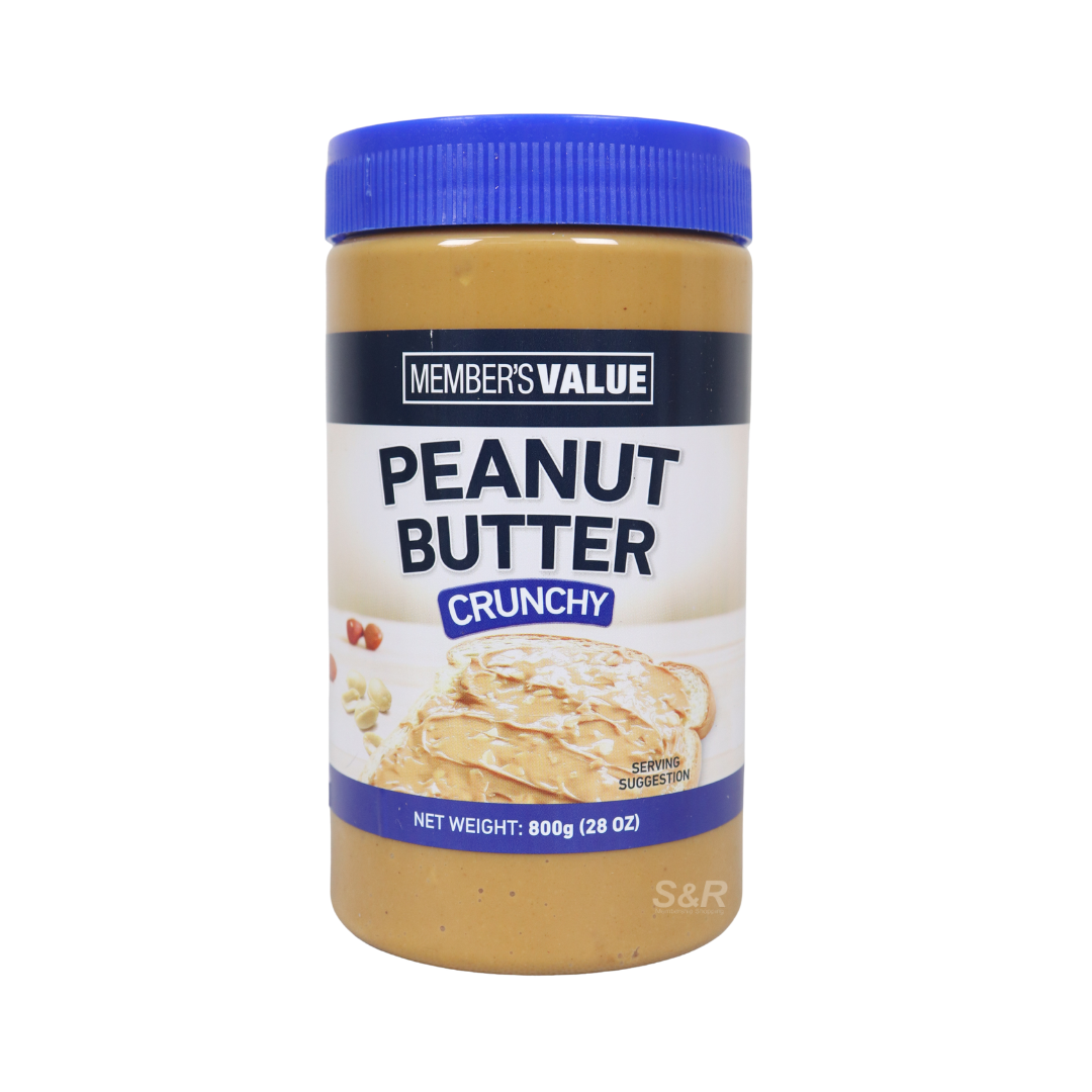 Member's Value Crunchy Peanut Butter 800g
